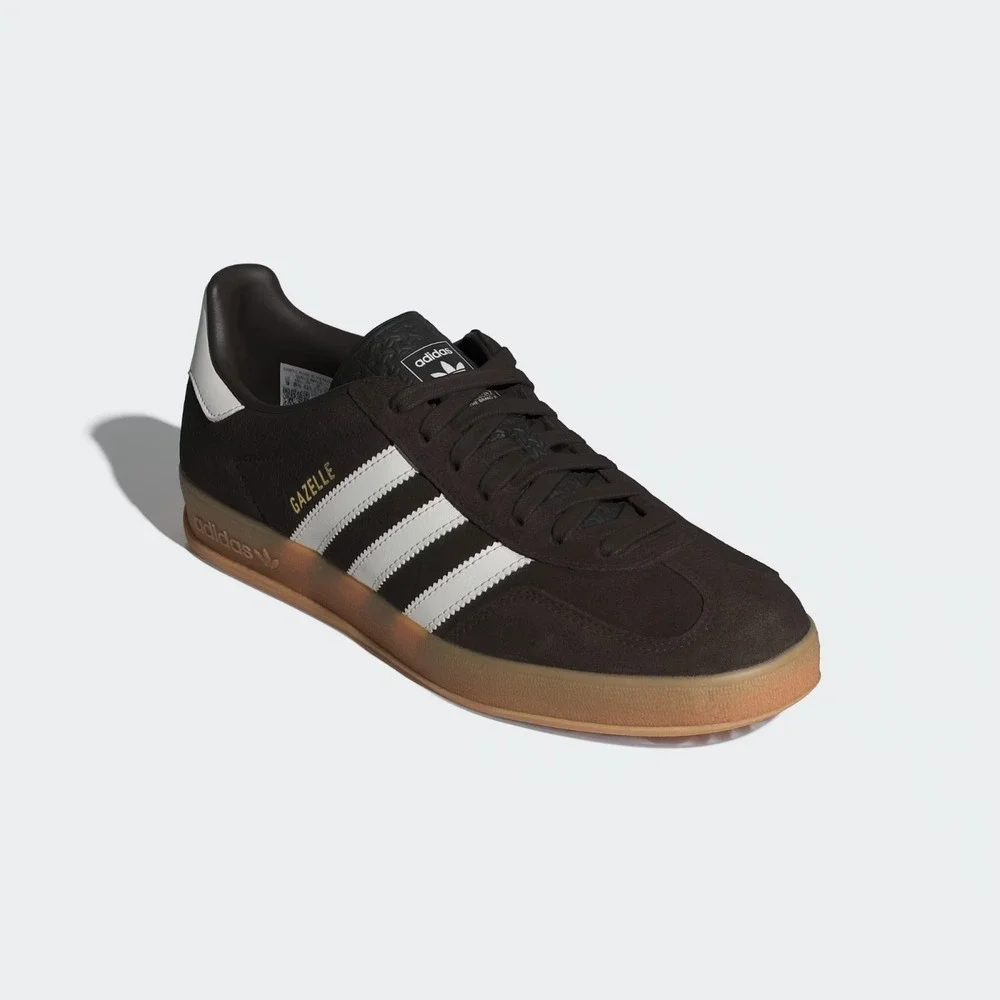 9.5M / 10.5W - [NEW]‎ Men's adidas Gazelle Indoor Shoes 'Aurora Coffee' HQ5152
